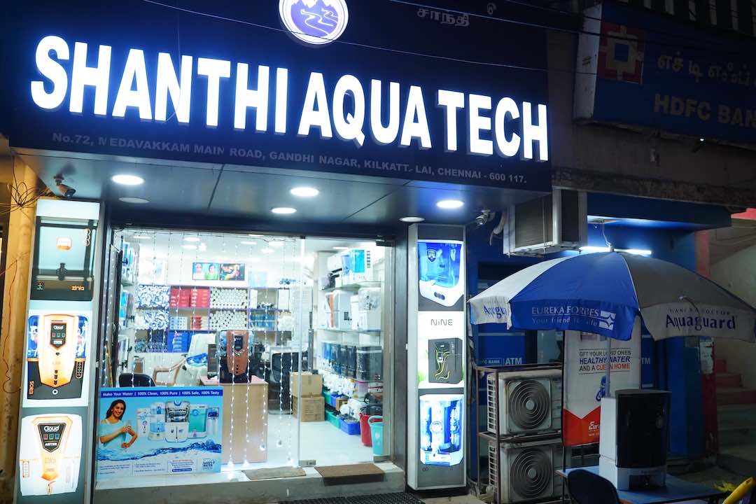 Shanthi AquaTech for your home needs!